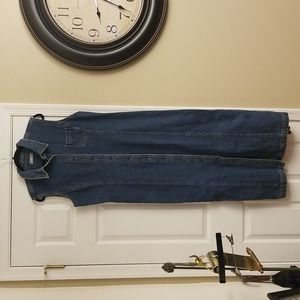 Long Kate Hill denim dress